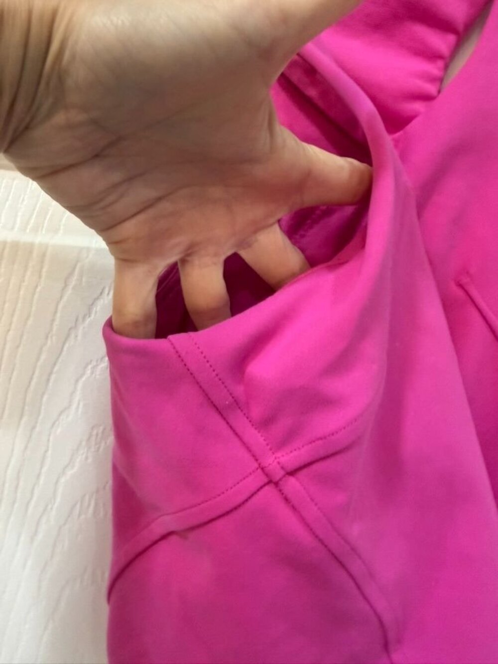 Lululemon VGUC Invigorate Racerback Tank in Pink Size 6 - Picture 4 of 8